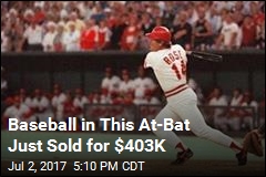 Baseball in This At-Bat Just Sold for $403K