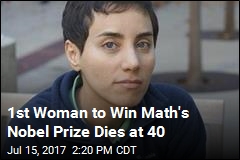 1st Woman to Win Math&#39;s Nobel Prize Dies at 40