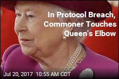 Canada Official Breaches Protocol, Touches Queen&#39;s Elbow