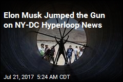 Musk Claims NY-DC Hyperloop Tunnel Has Been Approved