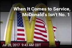 When It Comes to Service, McDonald&#39;s Isn&#39;t No. 1