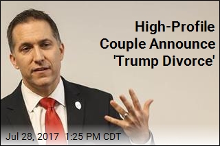 High-Profile Couple Announce &#39;Trump Divorce&#39;