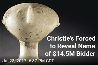 Christie&#39;s Forced to Reveal Name of $14.5M Bidder