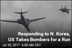After N. Korea&#39;s 2nd ICBM Test, US Flexes Its Bombers