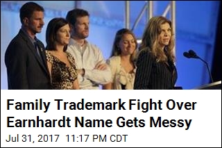 Family Trademark Fight Over Earnhardt Name Gets Messy