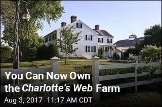You Can Now Own the Charlotte&#39;s Web Farm