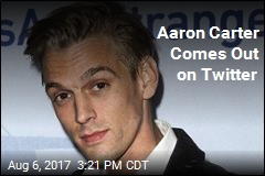 Aaron Carter Comes Out on Twitter