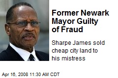 Former Newark Mayor Guilty of Fraud