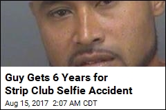 Guy Gets 6 Years for Firing Gun While Taking Selfie
