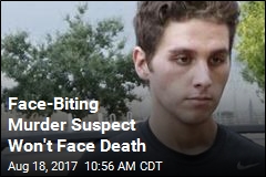 Face-Biting Murder Suspect Won&#39;t Face Death