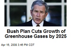Bush Plan Cuts Growth of Greenhouse Gases by 2025