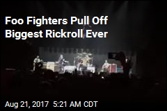 Foo Fighters Pull Off Biggest Rickroll Ever