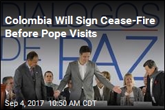 Colombia Will Sign Cease-Fire Before Pope Visits