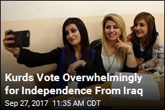 Kurds Vote Overwhelmingly for Independence From Iraq