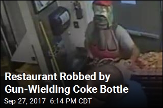 Restaurant Robbed by Gun-Wielding Coke Bottle