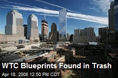 WTC Blueprints Found in Trash