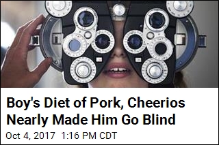 Boy&#39;s Mystery Vision Loss Tied to Diet of Pork, Cheerios
