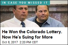 He Won the Colorado Lottery. Now He&#39;s Suing for More