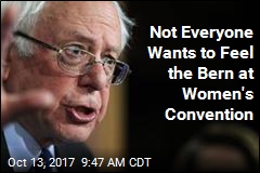 Not Everyone Wants to Feel the Bern at Women&#39;s Convention