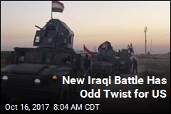 New Iraqi Battle Has Odd Twist for US