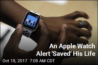 Man Says Apple Watch App &#39;Saved My Life&#39;