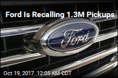 Ford Is Recalling 1.3M Pickups