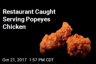 Restaurant Caught Serving Popeyes Chicken