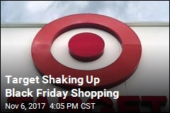 Target to Give Holiday Shoppers a Little Rest