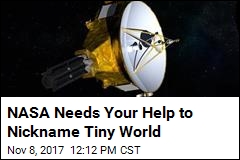 NASA Needs Your Help to Nickname Tiny World