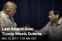 Trump, Duterte Meet in Manila