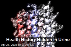 Health History Hidden in Urine