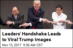 Trump Has Another Handshake Moment