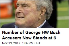Number of George HW Bush Accusers Now Stands at 6