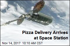 Special Delivery! Ice Cream, Pizza Arrive at Space Station