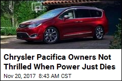 Owners of Chrysler Minivan Say It Suddenly Shuts Off