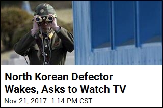 North Korean Defector Wakes, Asks to Watch TV