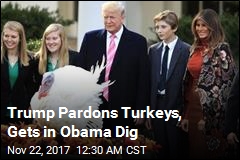 Trump Spares First Turkeys