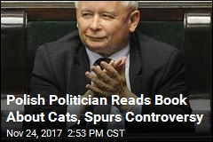 Polish Politician Reads Book About Cats, Spurs Controversy