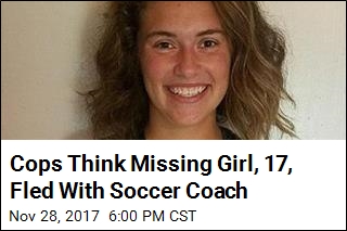 Missing Teen May Have Fled With Soccer Coach