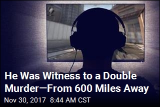 He Was Witness to a Double Murder&mdash;From 600 Miles Away