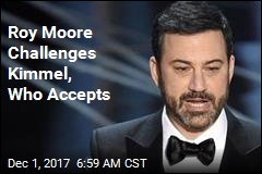 Jimmy Kimmel Accepts Roy Moore&#39;s Invitation