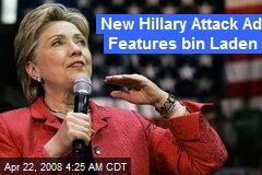 New Hillary Attack Ad Features bin Laden
