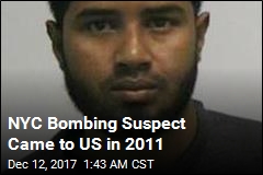 NYC Bombing Suspect Came to US in 2011