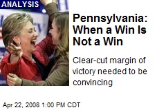 Pennsylvania: When a Win Is Not a Win