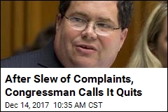 After Slew of Complaints, Congressman Calls It Quits