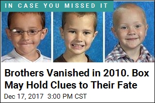 Possible Big Break in Case of Brothers Missing Since 2010
