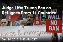 Judge Partially Lifts Trump Refugee Ban