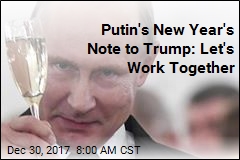 Putin&#39;s New Year&#39;s Message to Trump Asks for &#39;Mutual Respect&#39;