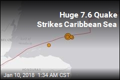 Huge 7.6 Quake Strikes Caribbean Sea