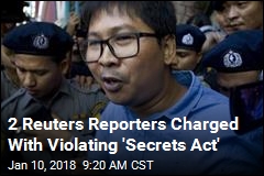 2 Reuters Reporters Face 14 Years in Prison in Myanmar